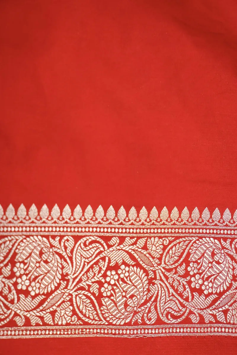 Royal Red Banarasi Silk Saree (RLSS-103)