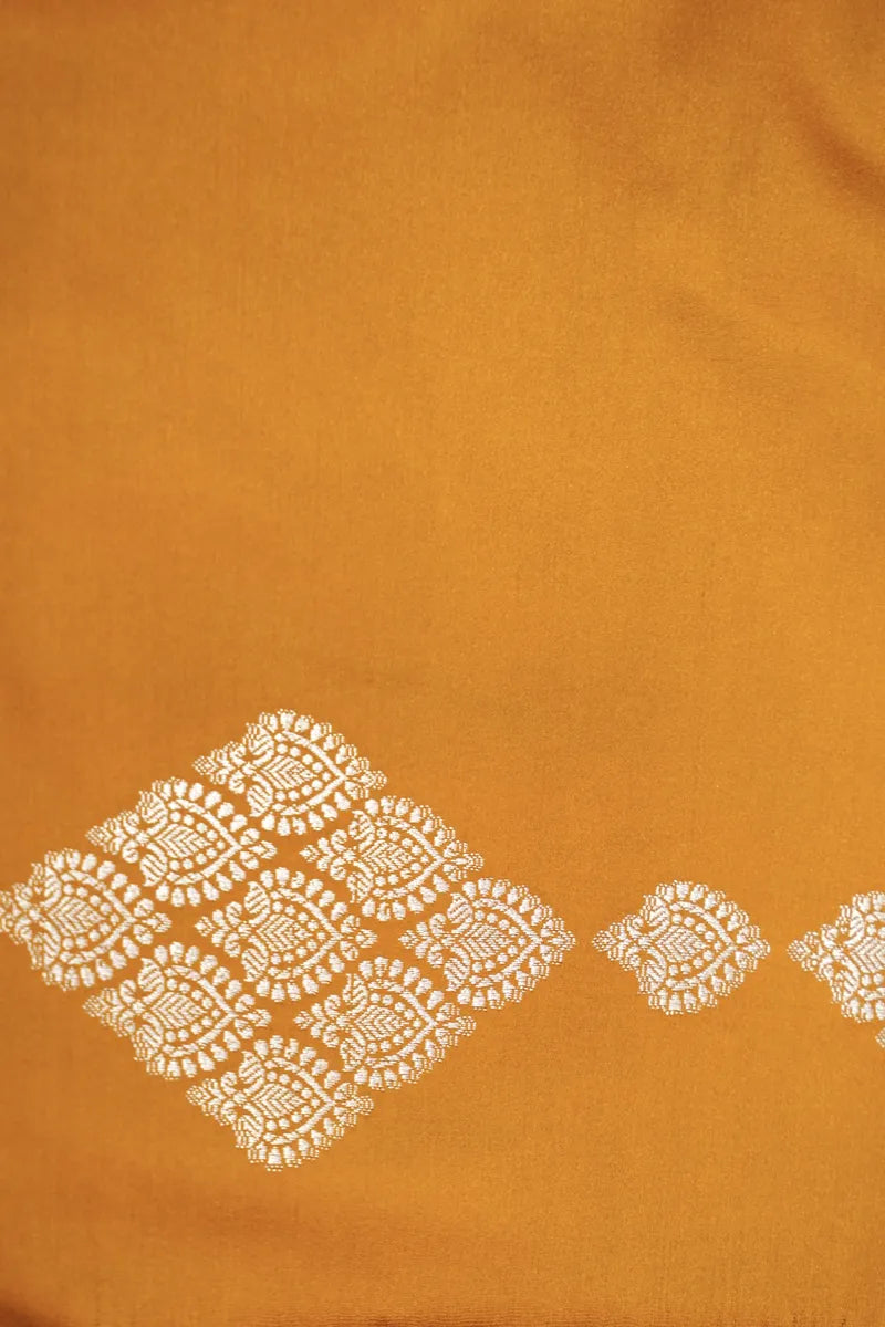 Royal Mustard Gold Banarasi Silk Saree ( RLSS -101 )